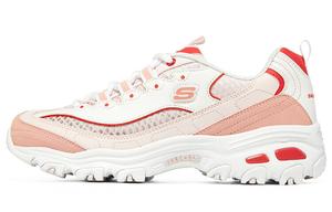 Кроссовки женские Chunky Low-top белые/розовые/красные Skechers