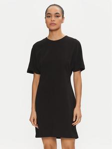 Пуховик стандартного кроя Calvin Klein, черный