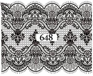 Водные наклейки для ногтей - №648, Raisin