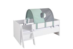 Игровая палатка Paidi, антрацитовыйовый/пастельно-зеленый