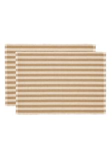Södahl Салфетка под тарелку в полоску бежевого цвета