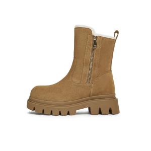 Короткие зимние ботинки женские Teenmix, Yellow