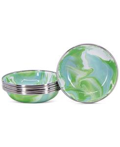 Набор современных дегустационных блюд в стиле Моне, 6 штук Golden Rabbit, мультколор