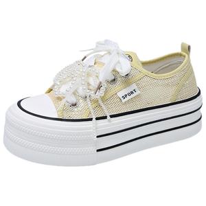 Низкие женские скейтерские кеды Captain illy, желтый