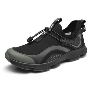 Strongman Мужские повседневные ботинки 3515 - черно-зеленые, цвет Black Green