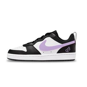 Court Borough устойчивые к истиранию лоу-топ детские скейтбординг кроссовки unisex Nike, фиолетовый