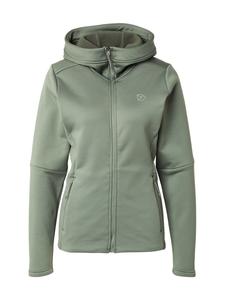 Спортивная толстовка с капюшоном на молнии Didriksons ANNELI, Light green