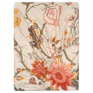 Простыня на резинке IKEA NÄSSELKLOCKA, 180x200 см, бежевый