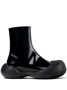 CamperLab ботильоны Caramba из кожи с круглым носком, черный