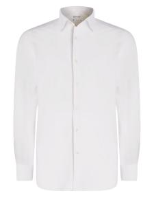 Рубашка узкого кроя на пуговицах Boggi Milano, белый