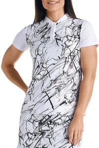 Женская рубашка-поло для гольфа с короткими рукавами SwingDish Juliet