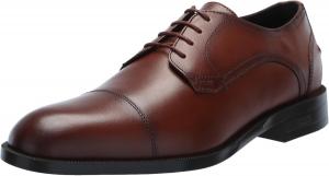 BOSS Мужские кожаные дерби Tayil Smooth, Acorn Brown