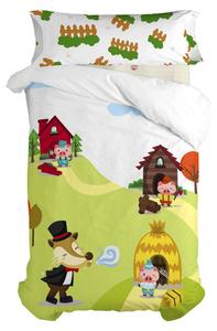 Пододеяльник Happy Friday Piggys (2er Set), 155 х 220 см