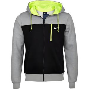 Толстовка Club AS AV15 FT FZ HOODY мужская Nike, черный/серый