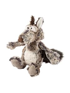 Мягкая игрушка «Гангстер из мультфильма Гримма», BeastsTown, серо-белого цвета