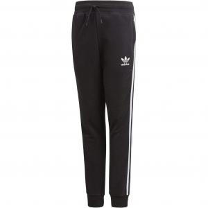 Вязаные спортивные брюки черно-белые подростковые Adidas Originals