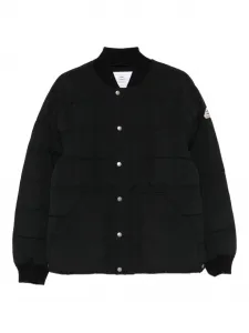 Стеганая куртка на кнопках Pyrenex, черный