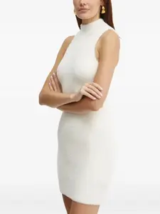 Платье мини с высоким воротником Guess Usa, белый