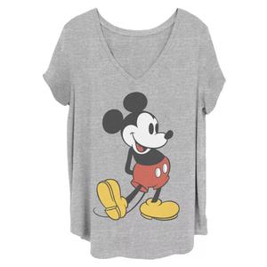 Детская футболка больших размеров с Микки Маусом Disney's в винтажном стиле с рисунком Disney