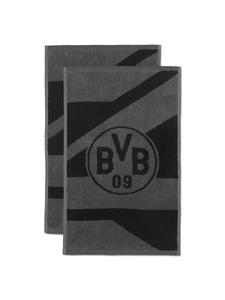 BVB Гостевые полотенца BVB серо-черного цвета, комплект из 2 штук