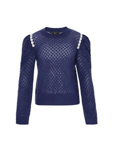 Faina Женский свитер темно-синего цвета