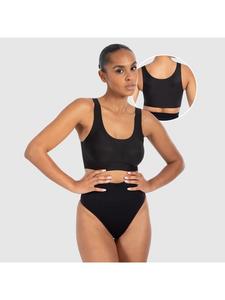 Бюстгальтер SMILODOX Plunge Bralette Nysa, черный