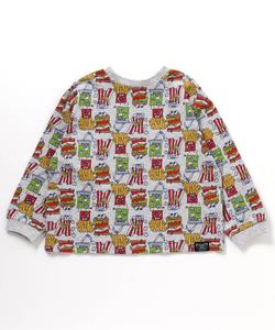 Длинная футболка DAISUKI с принтом по всей поверхности