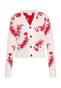 Толстовка IZIA Cardigan, цвет WOLLWEISS ROT