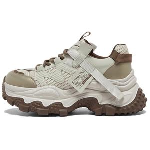 Дышащие низкие кроссовки на массивной подошве для женщин BASTO, Gray/Purple