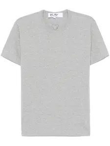 Футболка с нашивкой Comme Des Garçons Play, серый