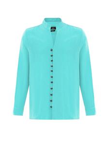 Рубашка на пуговицах стандартного кроя Antioch, бирюзовый