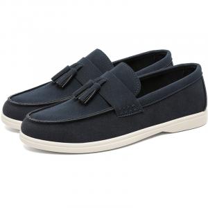 Medd Лоферы мужские черные/коричневые/синие/бежевые — темно-синие, цвет Dark Blue