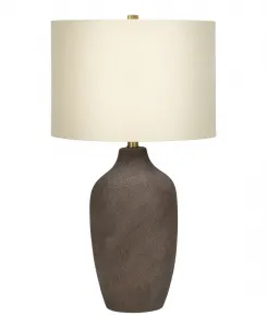 Настольная керамическая лампа Lighting 69 см Monarch Specialties, серый