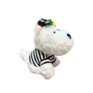 Кукла-брелок из плюша West Highland Scrawled Puppy Bag высотой 13 см Handsome, белый