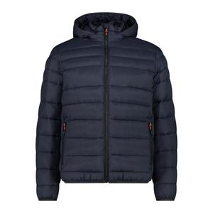 Стеганая мужская куртка CMP MAN JACKET SNAPS HOOD 34K2787