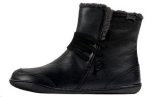 Зимние ботинки Camper с меховой отделкой, черный