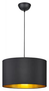 Подвесной светильник Trio Leuchten, 40x150 см, черный/золотой