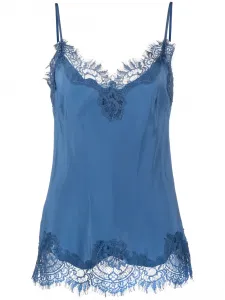Топ на бретелях Claire Coco с кружевом Gold Hawk, синий