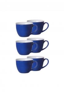 Набор кружек Ritzenhoff & Breker Doppio, 350 мл, 6 штук, синий