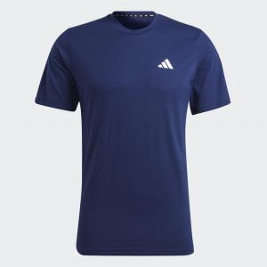 Футболка Adidas Train Essentials Feelready Training Tee, цвет Dark Blue/White