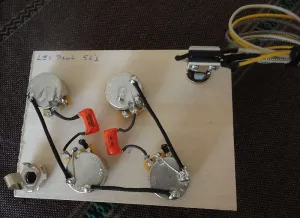 Epiphone Эпифон Лес Пол 50-х годов, проводка CDE, CTS, Switchcraft