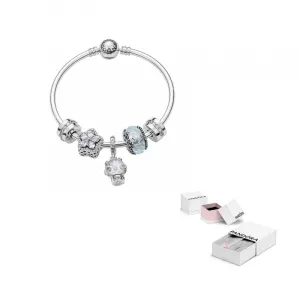 Pandora Серебряный браслет 925 пробы для женщин Silver