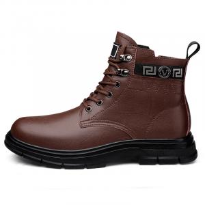 LEXON Мужские ботинки Martin черно-коричневые