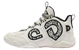 Баскетбольные кроссовки Basketball Shoes Women's Mid-Top Black/White Qiaodan
