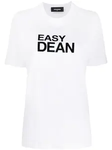 Футболка Easy Dean Dsquared1, белый