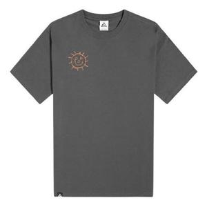 Футболка Nike ACG Smiling Face Logo Round Neck Breathable Short Sleeve Gray, мультиколор