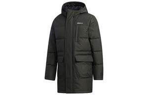 Мужской пуховик adidas neo, Земля коричневая