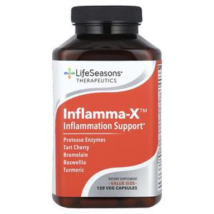 LifeSeasons, Inflamma-X , 120 растительных капсул
