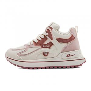 WARRIOR Антискользящие износостойкие легкие утепленные высокие повседневные ботинки для женщин - ржаво-красные, цвет Rusty Red