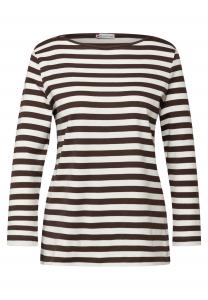 STREET ONE Лонгслив в цвете Chocolate